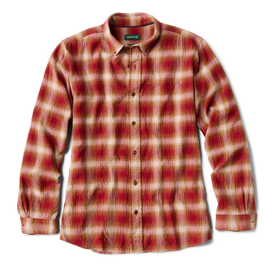 Crushed Herringbone Shirt