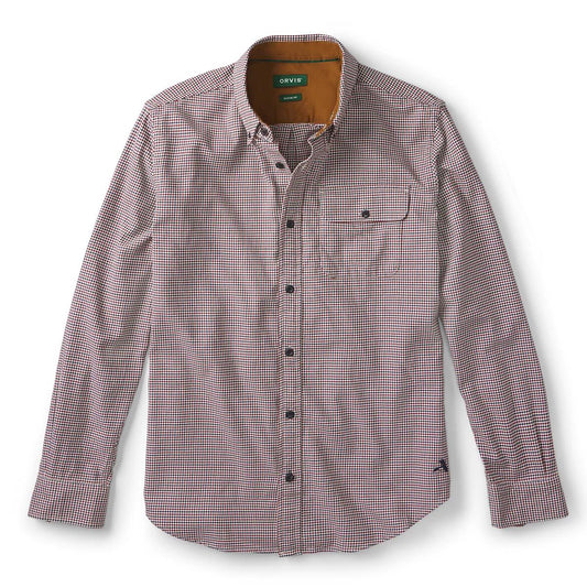 Spencer Houndstooth Pure Cotton Long-Sleeve Shirt