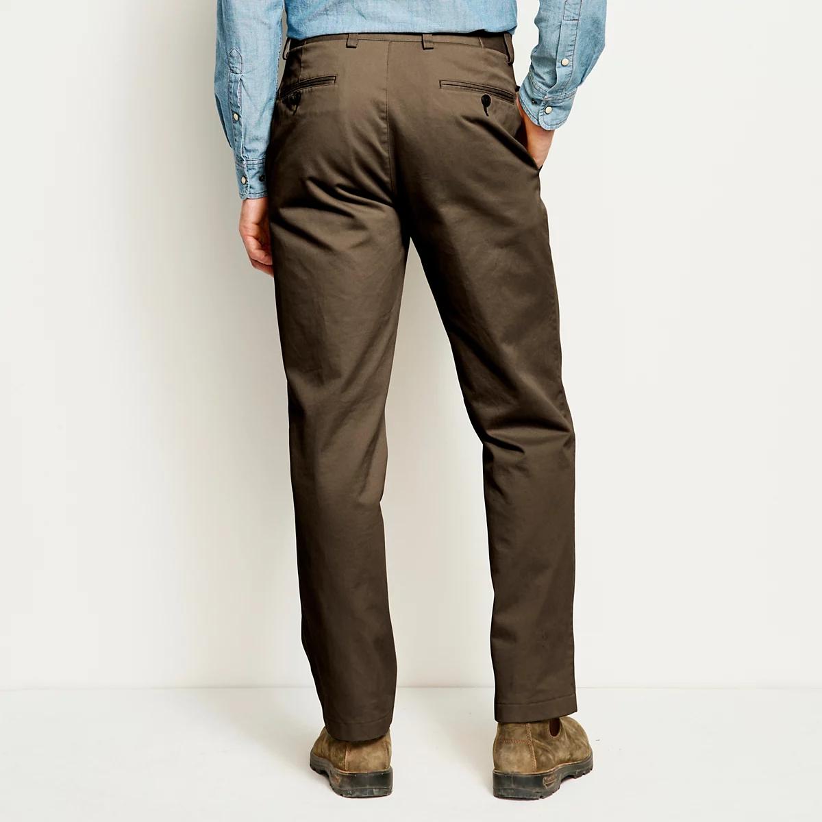 Ultimate Khakis Plain Front Pants