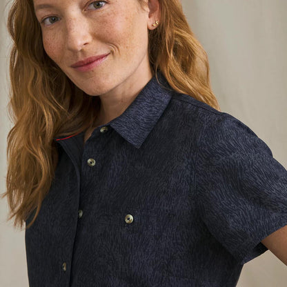 Women’s Tech Chambray Short-Sleeve Work Shirt