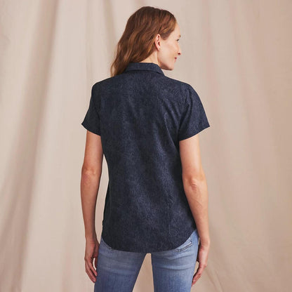 Women’s Tech Chambray Short-Sleeve Work Shirt