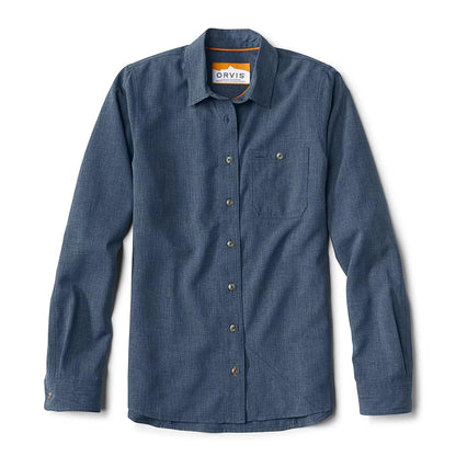 Women’s Tech Chambray Long-Sleeve Work Shirt