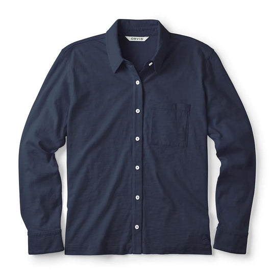 Women’s Bromley Knit Button-Down Long-Sleeve Shirt