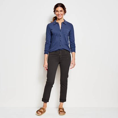 Kut from the Kloth® Amy Stretch Twill Cropped Chinos