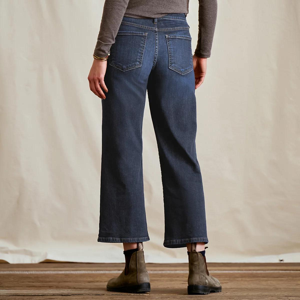 Kut from the Kloth® Charlotte Denim Wide-Leg Cropped Jeans